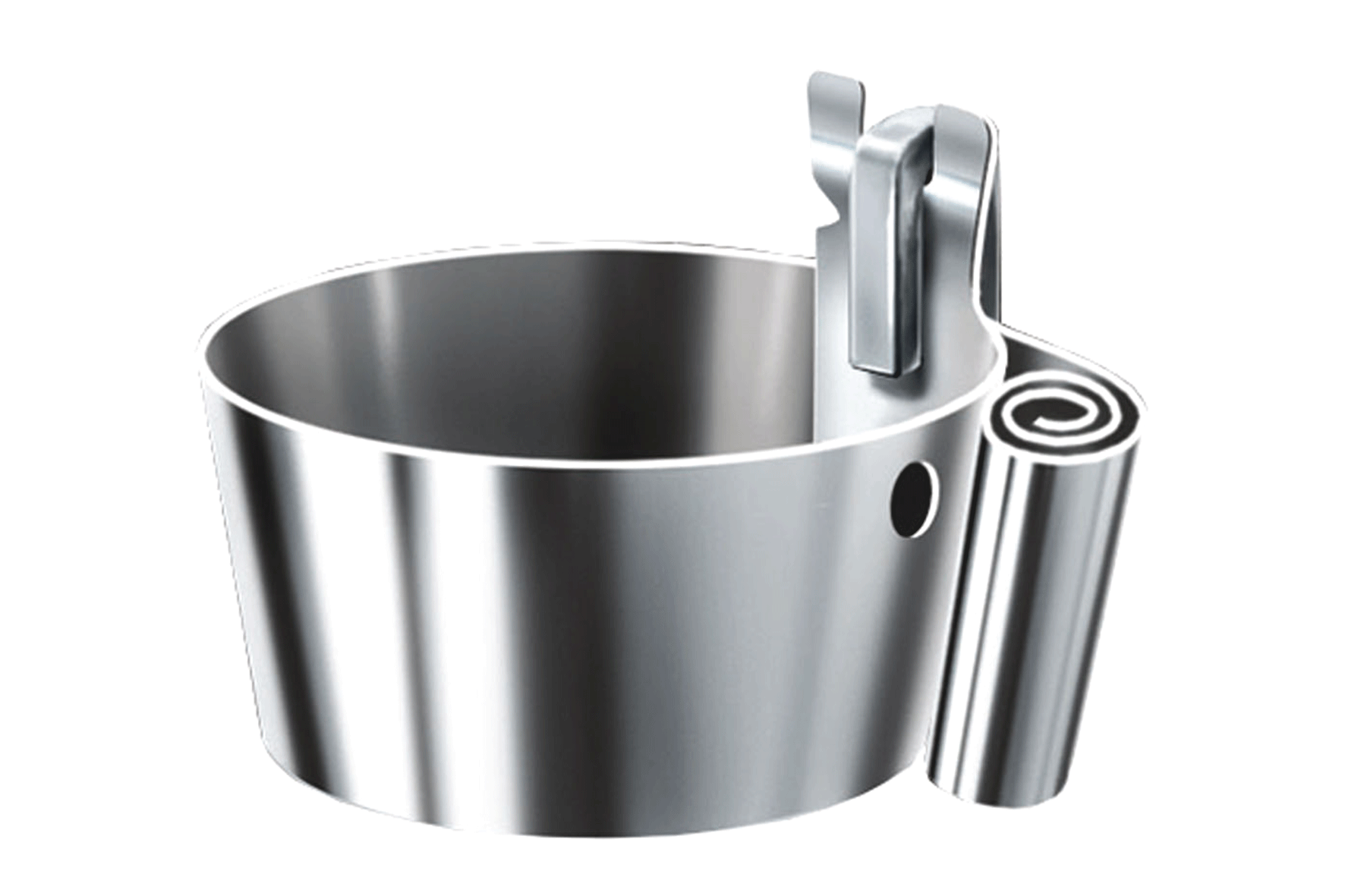 Stainless Steel Jar with 4 Milling Cavities (10ml) -EQ-MJ-13-10SS