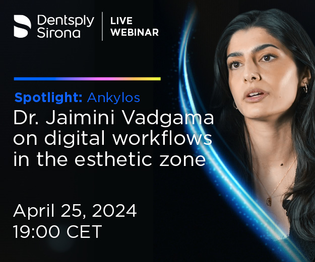 Dr. Jaimini Vadgama on digital workflows in the aesthetic zone. April 25, 2024. 19:00 CET