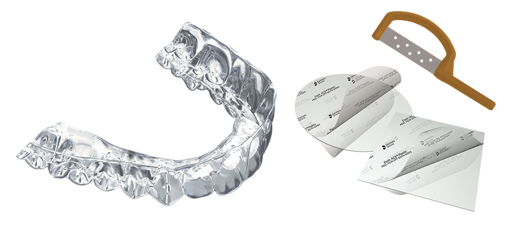 Cuñas de Plástico Transparentes (80 uds) BADER - Dentaltix