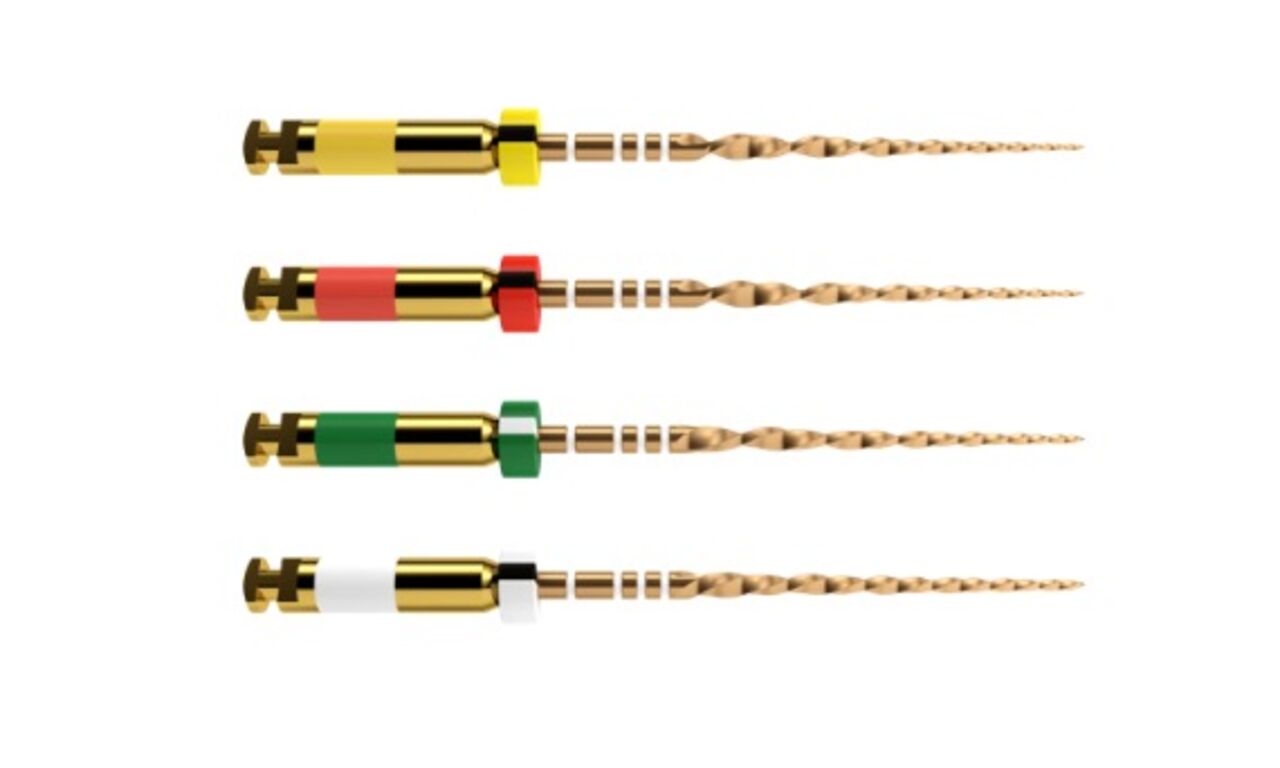 Imagem de limas de instrumentação WaveOne Gold